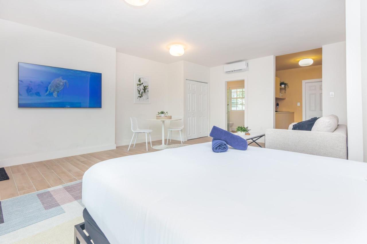 Large Stylish Studio Apartment In El Portal #3 迈阿密 外观 照片
